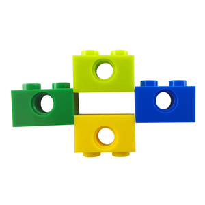Ladrillo DIY de la mejor calidad, 1X2 agujeros, juguete de ensamblaje MOC para niños, bloques de construcción No.<span class=keywords><strong>3700</strong></span>, juguetes al por mayor - Product Image 6