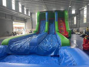 Water Slide Wholesale Commercial Tropical Dual Lane Slides for Sale Water Slide Water Park Slides for Sale Water Slide Wholesale - Product Image 3