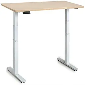 Dual Motor 3 Stages Lifting Column Legs Sit-Stand Desk Frame Electric Height Adjustable Office Computer Table