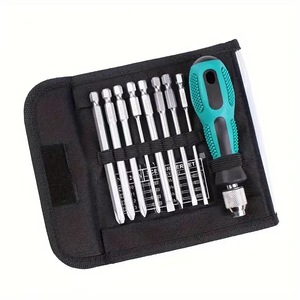 8-in-1 Multi-functional <b>Screwdriver</b> <b>Set</b> Mini Pocket <b>Bit</b> Manual Combination Hand Tools Household Repair 8-in-1 Multi-functional S - Product Image 2