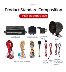 Sistema di Sicurezza Intelligente <span class=keywords><strong>SPY</strong></span> Monodirezionale con Avvio a Distanza Ingresso Senza Chiave Sensore di Movimento e Cicalino per Auto Camry 2018 - Product Image 2