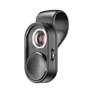 Lumière LED universelle pour appareil photo de téléphone, micro-lentilles de poche, clip optique, objectif de microscope mobile à grossissement 100X - Product Image 1