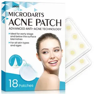 Microdart Acne Removal Patches Tea Tree Oil Salicylic Acid Easy To Peel Hydrocolliod Material For Fighting Acne Patch