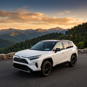 เบาะหนังสำหรับรถยนต์ RAV-4 Turbo รุ่น R16 ภายในสีเข้ม เกียร์อัตโนมัติ ไฟหน้า LED หลังคาซันรูฟ มีขาย - Product Image 3