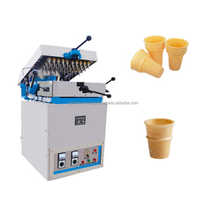 Machine à crème glacée molle électrique de bonne qualité machine à cornets de crème glacée gaufre ancien cornet de crème glacée en vente - Product Image 2