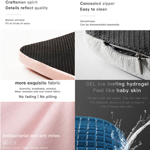 Đệm Ngồi Thoải Mái Bằng Cao Su Non Thấm Hút Theo Yêu Cầu Của Nhà Máy Với Vỏ Chống Trượt Cho Ghế Văn Phòng - Product Image 4