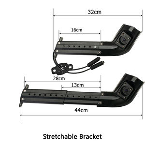 Londintech <span class=keywords><strong>Rétroviseur</strong></span> électronique avec écran IPS de 12,3 pouces, <span class=keywords><strong>caméra</strong></span> de recul 1080P HD, surveillance double <span class=keywords><strong>caméra</strong></span> BSD <span class=keywords><strong>pour</strong></span> camions, bus, camping-cars - Product Image 3