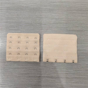 Aozina Extension de soutien-gorge <span class=keywords><strong>à</strong></span> quatre crochets en acier inoxydable et fibre de nylon avec quatre rangées d'accessoires intimes - Product Image 3