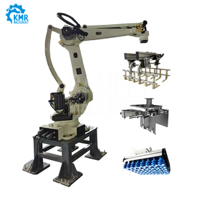 Palettiseur robotisé automatique pour empilage de sacs de 20 kg et 25 kg, bras de machine pour emballage de cartons, boîtes de conserve alimentaires, papier, haute productivité, électrique - Product Image 5