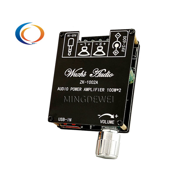 SUNTOP ZK-1002A BT Audio Digital Power Amplifier Board Module 2.0 Stereo Dual Channel 100W+100W Amp