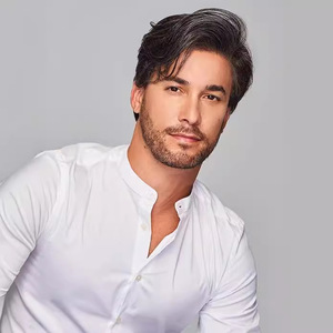 วิกผมสั้นผู้<span class=keywords><strong>ชาย</strong></span>สีดำขาว ทรงหน้าม้าปัดข้าง หนาฟู จากโรงงานโดยตรง สำหรับขายส่งต่างประเทศบน AliExpress รุ่น Silk Dreamy Wonders - Product Image 2