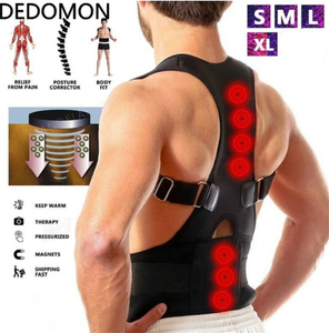 HotSale uomo donna regolabile correzione portamento magnetico <span class=keywords><strong>corsetto</strong></span> supporto lombare cintura supporto lombare sicurezza sportiva rettilineo correttore - Product Image 6