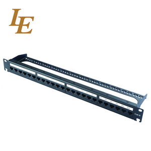 Panel de Conexiones Cat6 de 24 Puertos para Montaje en Rack con Conector Keystone RJ45, Accesorios de Red - Product Image 5