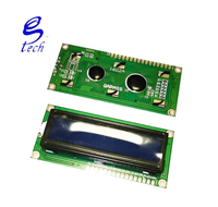 Hochwertiges LCD 1602 LCD-Anzeige modul mit grünem/gelbem/blauem Bildschirm