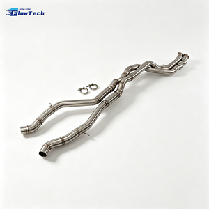 Tubo Intermedio de Acero Inoxidable 304 de Longitud Igual para BMW F80 M3 F82 M4 S55 3.0T, Escape de Alto Rendimiento con Resonador - Product Image 5
