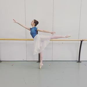 Leotardos gimnásticos de <span class=keywords><strong>Ballet</strong></span> de algodón de manga corta, Ropa de baile para niños, grupo de edad - Product Image 5