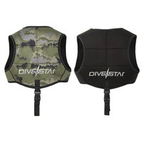 JUNHAIINS Gilet lesté réglable en néoprène pour la pêche, combinaison de plongée confortable pour la pêche et la chasse, veste respirante lestée au plomb