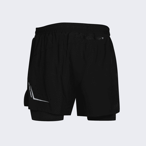 Short de performance léger sans couture pour hommes pour les activités de plein air avec poche de téléphone sécurisée - Product Image 3