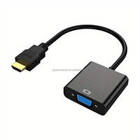 Adaptateur HDTV vers VGA pour ordinateur, ordinateur de bureau, ordinateur portable, PC, moniteur, projecteur, HDTV, Chromebook