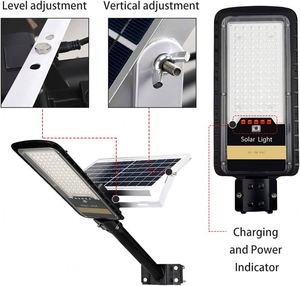 900W Dual Lenses Solar Street Lamp with CCTV 6 Million Pixels <b>LED</b> <b>Light</b> for Garden IP65 Rating <b>Light</b> Sensor Control Wall Mount - Product Image 3