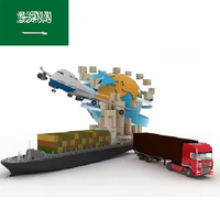 Services DDP pratiques LCL+Express par mer, terre et air de Chine vers l'Arabie Saoudite avec agence express multimodale, assistance 24h/24 et 7j/7, assurance