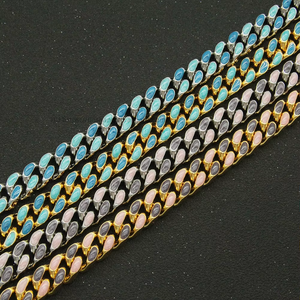 Colorful Exaggerated Oil Drip <b>Bracelet</b> <b>Bracelet</b>, Trendy Male Locomotive Punk Street Dance <b>Bracelet</b> <b>Bracelet</b> Jewelry Tanjing - Product Image 3