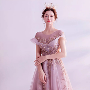 Elegante Vestido Morado Moderno con Volantes para Brindis de Boda, <span class=keywords><strong>Nueva</strong></span> Colección de Verano 2025 para Anfitriones de Fiestas de Fin de Año - Product Image 5