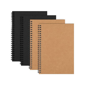 Cardboard Notebook With Spiral Binding and Paper Pages High Quality Easy Writing for Office School Supplies Wholesale - Product Image 3