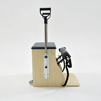 Chaise de Pilates en bois d'érable avec poignées pliables pour la musculation et les studios de Pilates – Équipement de fitness pour la maison