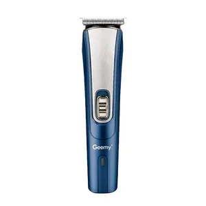 GEEMY-cortadora de barba GM6637 para hombre, Máquina Eléctrica de corte de pelo sin cable, recargable y portátil, venta al por mayor