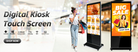43 ''/50''/55 ''LCD écran tactile intelligent CMS télécommande WIFI affichage numérique Kiosque Totem lecteur de publicité intérieure