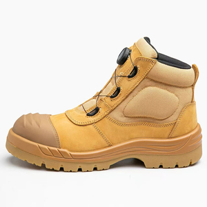 SFA3 Mid Cut <b>Tan</b> <b>Leather</b> Safety Work Boots Waterproof Outdoor Tactical Boot All Seasons Wholesale Safety Boots work <b>shoes</b> - Product Image 4