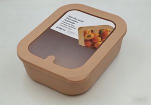 Contenedor de Almacenamiento de Alimentos de Gran Capacidad de 2000 ml, Caja Organizadora de Cocina de Plástico Libre de BPA para Mantener Frescos Frutas y Verduras - Product Image 2