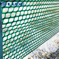Jardin de haute résistance et clôture agricole Style de conception industrielle Maille en plastique PP PE Mesh Matériau de clôture durable
