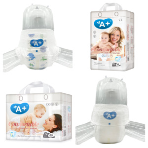 Mạnh mẽ nhà máy giá thấp, tất cả các kích cỡ có thể được thương lượng một cấp bé tã hàng tồn kho bé tã bán buôn - Product Image 6