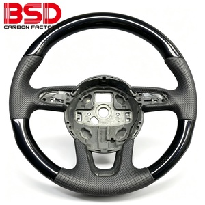 Volant en bois personnalisable pour <span class=keywords><strong>Audi</strong></span> A3 A4 A5 A6 A7 C8 S3 S4 S5 S6 Q3 Q5 Q7 - Product Image 5