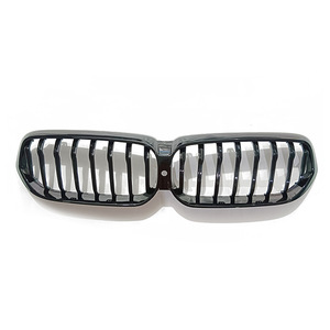 Pieza de repuesto frontal para parrilla negra brillante de una sola línea Bmw 6gt G32, para modelos 2021, 2022, 2023, material ABS - Product Image 3