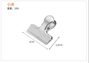 DFC0330 Cuchara Medidora 2 en 1 de Acero Inoxidable de 1 Cucharadita con Clip para Bolsas, para Café y Té, DFC0330 Cuchara y Clip - Product Image 4
