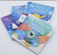Services d'impression de livres pour enfants personnalisés, colorés et bon marché, avec reliure cousue en papier kraft et directement de l'usine