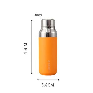 Bouteille d'eau isotherme en acier inoxydable de 400 ml avec logo personnalisé, double paroi sous vide, tasse thermique pour vente en gros - Product Image 4