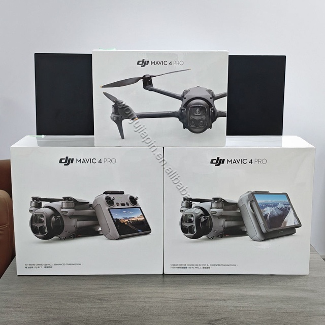 Original DJI Mavic 4 Pro Fly More Combo Professional 4K/60fps HDR Drone 30KM Transmission 100MP Hasselblad Camera Global Version