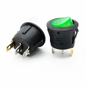 23mm Round T85 Rocker <b>Switch</b> 2/3pins 2 Position On-off Boat <b>Switch</b> with LED <b>Lighting</b> - Product Image 2