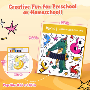Joycat Hot Selling Schattige MAGIC Waterverfboeken Magische Waterpen Boek Water Onthullende Kleurboek voor Kinderen - Product Image 5