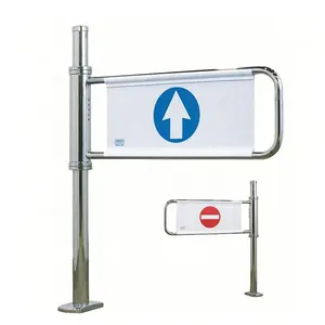 Supermarket Exit Control Counter Checkout Safety Manual Turnstile
