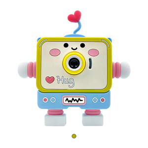 OEM Hochwertige Roboter-Kamera für Kinder 2,0" Typ-C Dual-Objektiv-Kamera Als Geschenk Geburtstagsgeschenk Weihnachtsgeschenk - Product Image 1