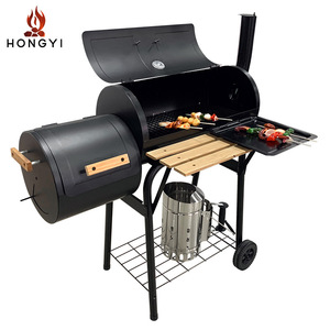 Barbecue portable HONGYI pour extérieur avec cheminée, barbecue au charbon multifonctionnel pour le camping et les pique-niques - Product Image 4
