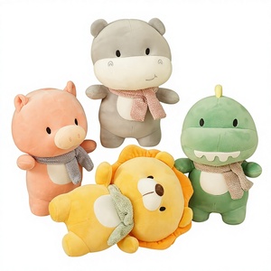 Peluche mignonne <span class=keywords><strong>dinosaure</strong></span> et <span class=keywords><strong>petit</strong></span> lion de style Instagram, rembourrée en coton PP, super douce, poupée <span class=keywords><strong>pour</strong></span> enfants, cadeau d'anniversaire, petite taille - Product Image 1