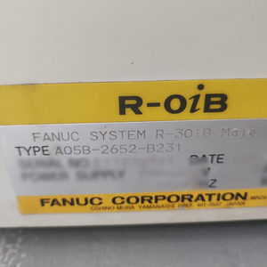 ผู้จัดจำหน่ายอะไหล่ระบบควบคุมหุ่นยนต์ FANUC รุ่น A05B-2652-B231 ระบบ R-30iB Mate - Product Image 2