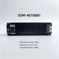 ESM-48100B1 Sistema de Almacenamiento de Energía en Rack de 19 Pulgadas, Fuente de Alimentación Inteligente de Iones de Litio de 48V 100AH, Larga Duración, 3500 Ciclos