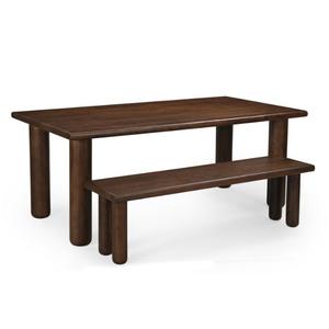 Mesa de comedor de madera de lujo moderna para restaurante y Hotel, conjunto de muebles de sala de estar de estilo tradicional - Product Image 2